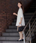 -TIA BASIC-バンドカラーシャツチュニック